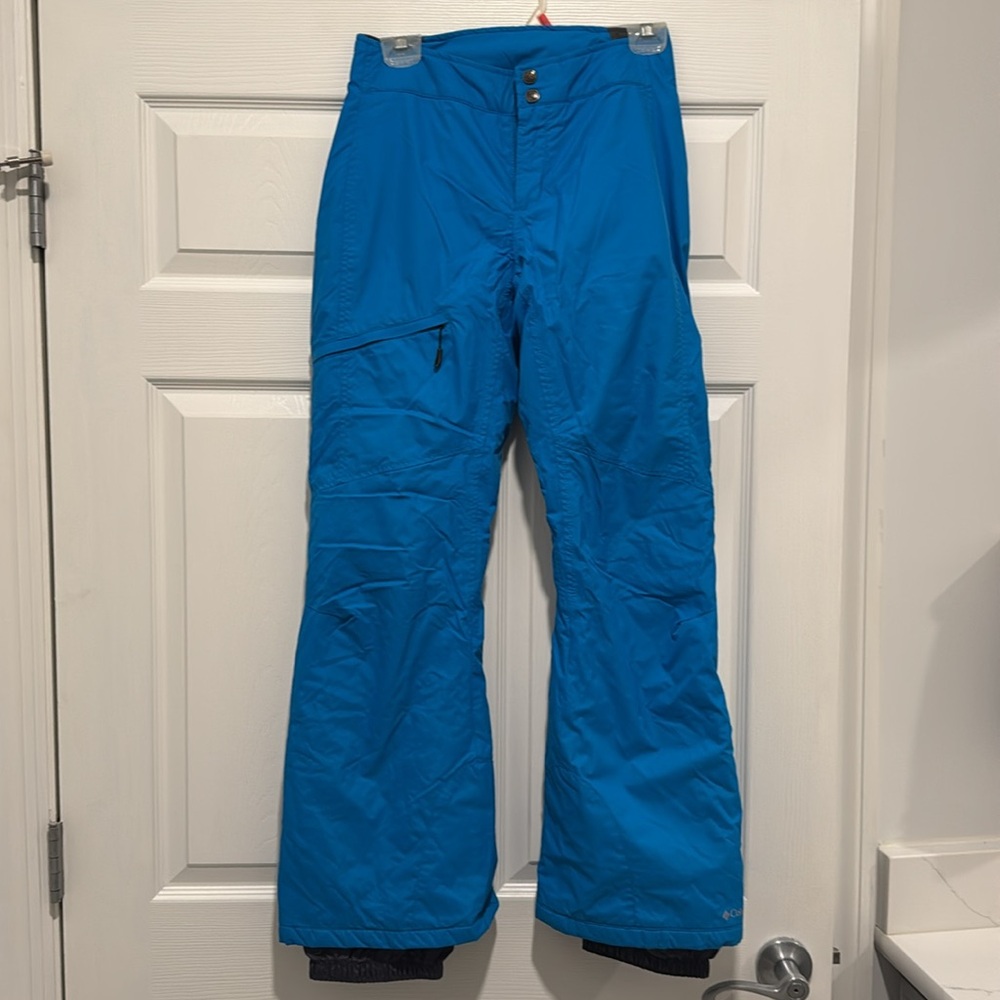 Columbia Women’s Bugaboo Blue Snow Pants